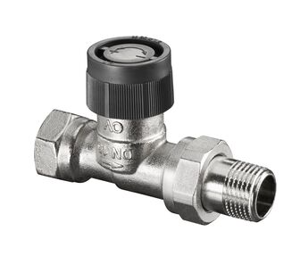 Вентиль Oventrop серия A, проходной, DN-20, 3/4&quot;, ВН, никелированный