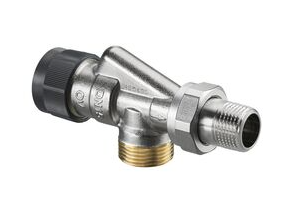 Вентиль Oventrop, серия A, осевой DN-15, 3/4", 1/2", Н ЕК-Н, никелированный