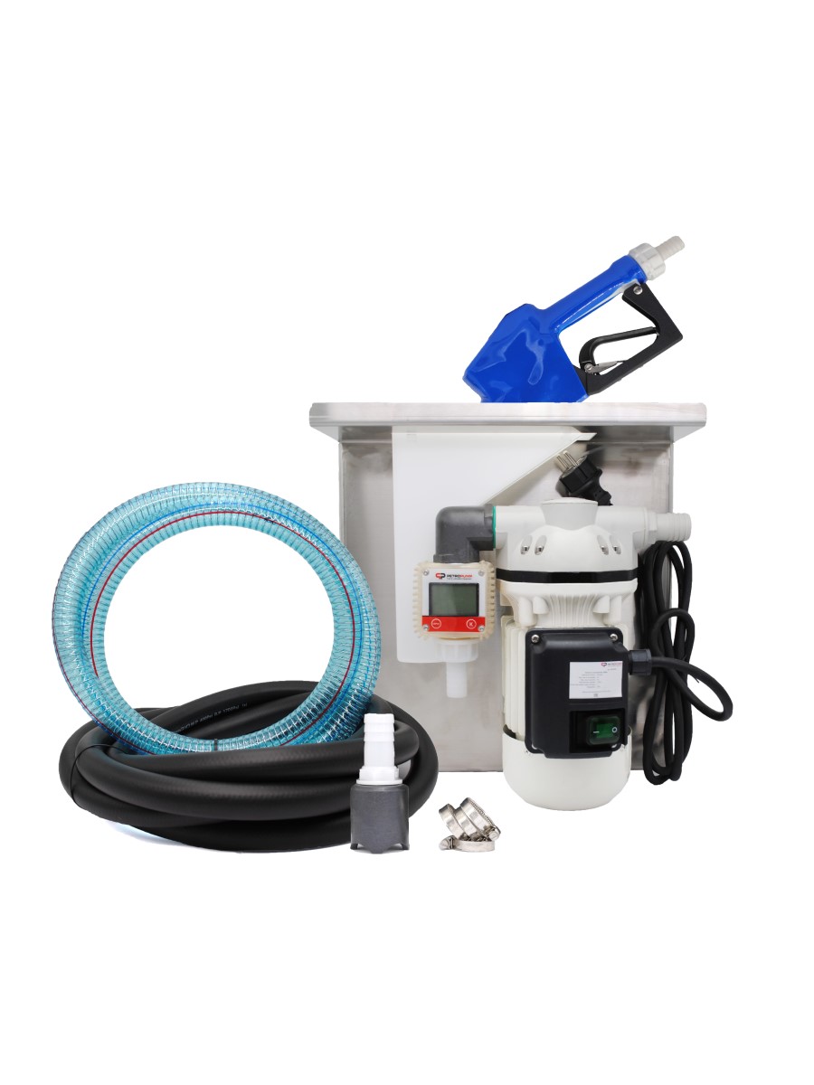 Комплект для перекачки Petropump AdBlue (электронасос 220В, авт. пистолет, эл счетчик, рукав 4 м) ACAD40 KIT