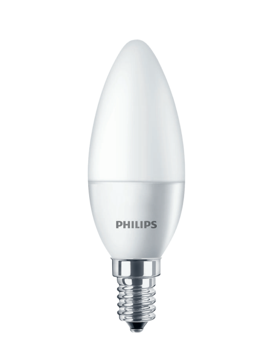 Лампа светодиодная PHILIPS LED 5.5(40)Вт Е14 840 B35 матовая свеча