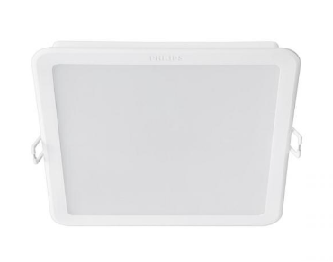 Светильник светодиодный PHILIPS LED ДВО Даунлайт 13 Вт 900 Лм 3000 К 220-240 В IP20 квадрат 125х125 мм MESON