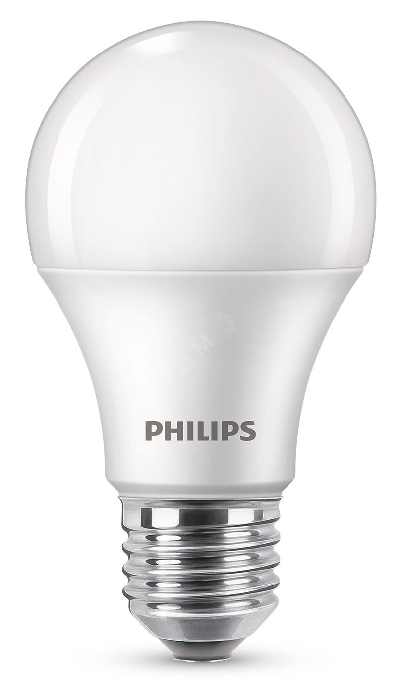 Лампа светодиодная PHILIPS LED A60 9 Вт 950 Лм 6500 К E27 К 220-240 В IP20 Ra 80-89 (класс 1В) ESS