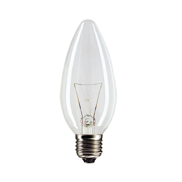 Лампа накаливания Philips свеча 40 Вт E27 2700K