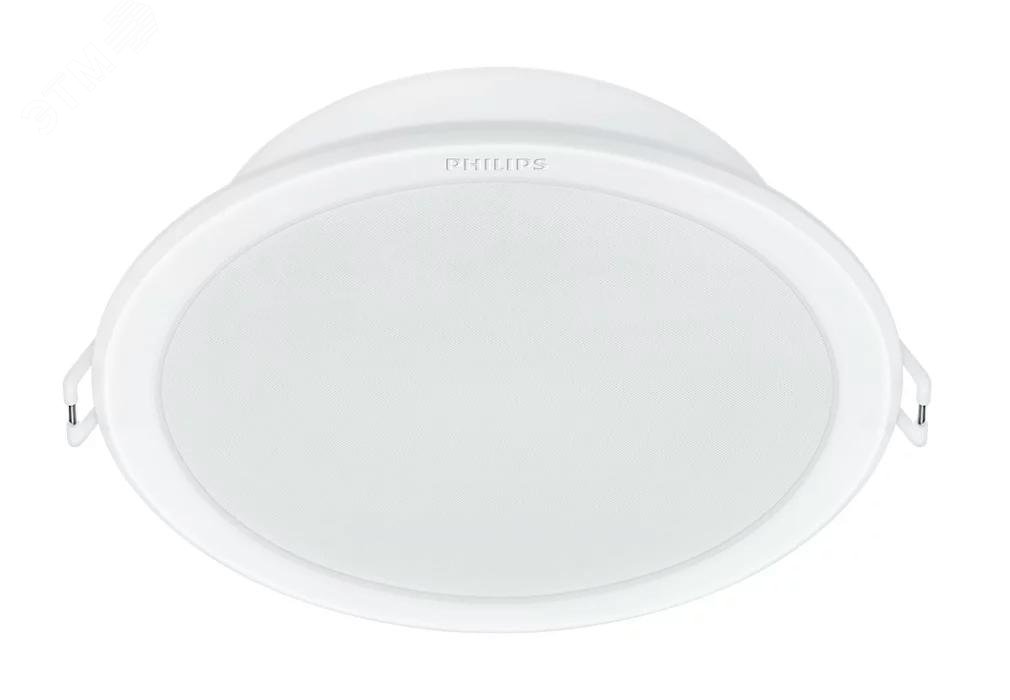 Светильник светодиодный PHILIPS MESON LED ДВО Даунлайт 7 Вт 500 Лм 6500 К 220-240 В IP20 круг d105 мм