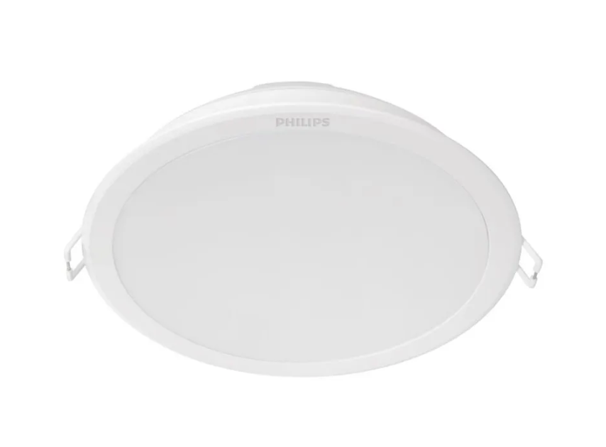 Светильник светодиодный PHILIPS ДВО LED 6Вт 4000K 420Лм IP20 круг белый 59444 MESON 080 40K WH recessed