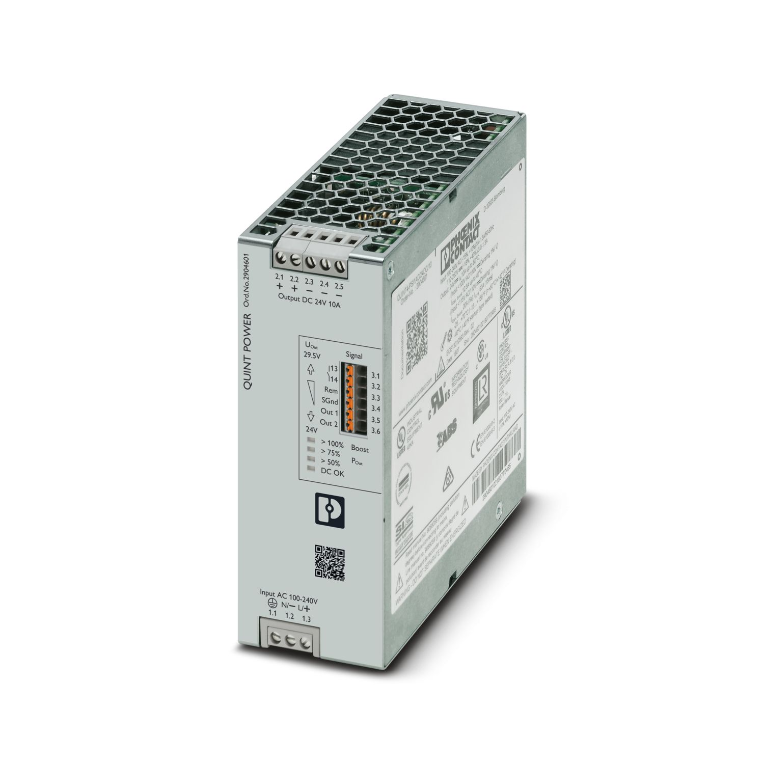 Блок питания Phoenix Contact QUINT4-PS/1AC/24DC/10 2904601