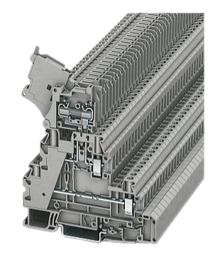 Клемма для установки предохранителей Phoenix Contact 1044423 UT 4-L/HESI (5X20) GY