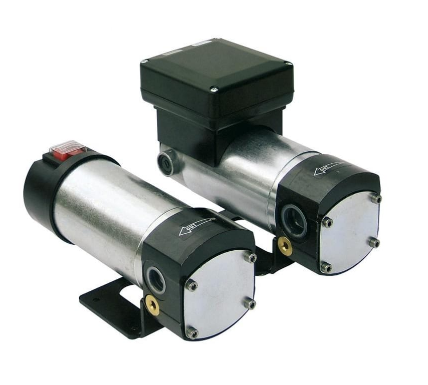 Viscomat DC 60/2 24V - Шестеренный электронасос для масла вязкостью до 600 сСт, 10 л/мин PIUSI