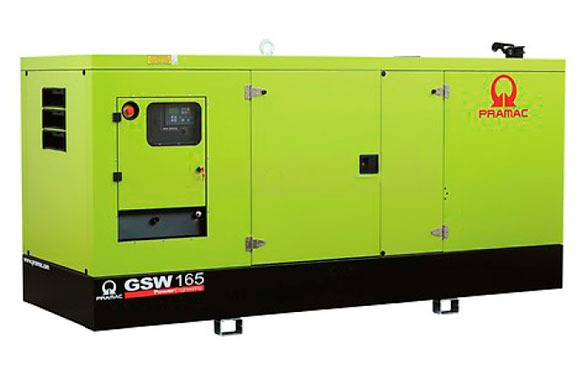 Дизельный генератор Pramac GSW165P ALT. M ACP +KPR BUNDED+PHS+TIF+WBAT в кожухе