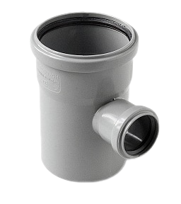 Тройник канализационный (полипропилен) 110x 50/87,5град Pro Aqua.
