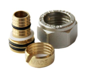 Переход  ProAqua на плоское соединение компресс. 16х1/2",