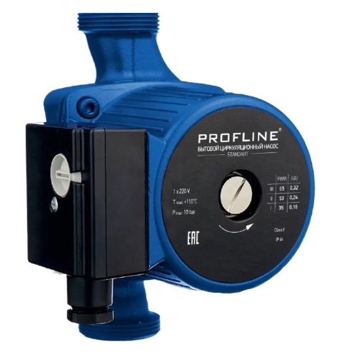 Насос циркуляционный PROFLINE Standart 25/4-180 (гайки, б/кабеля)