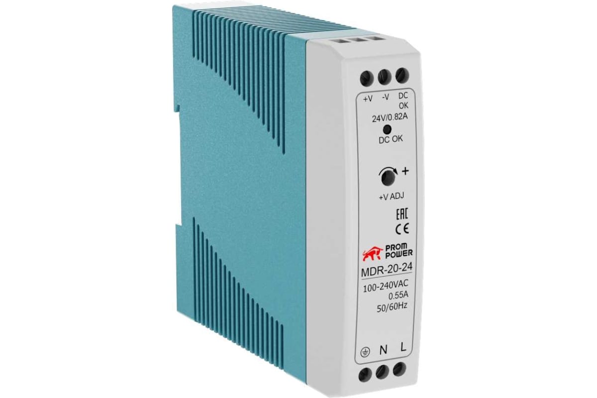 Импульсный источник питания Prompower MDR-20-24