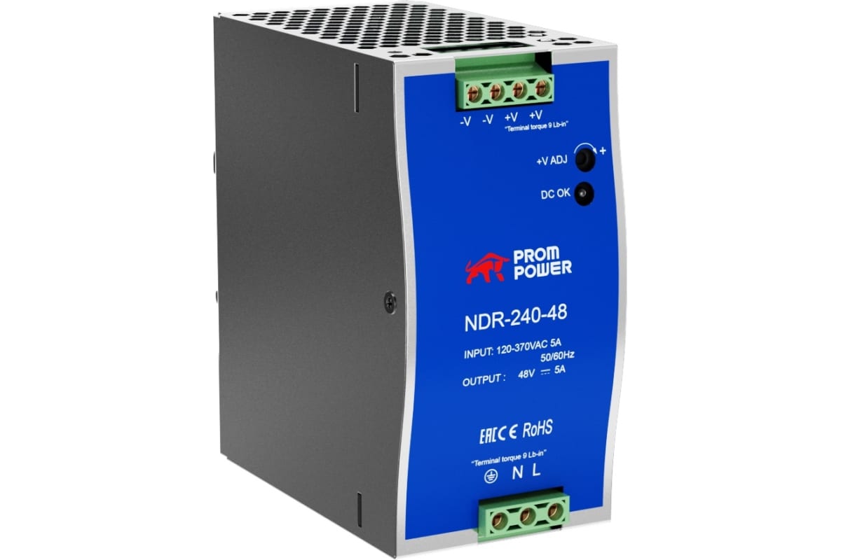 Импульсный источник питания PromPower NDR-240-48 купить с доставкой по РФ