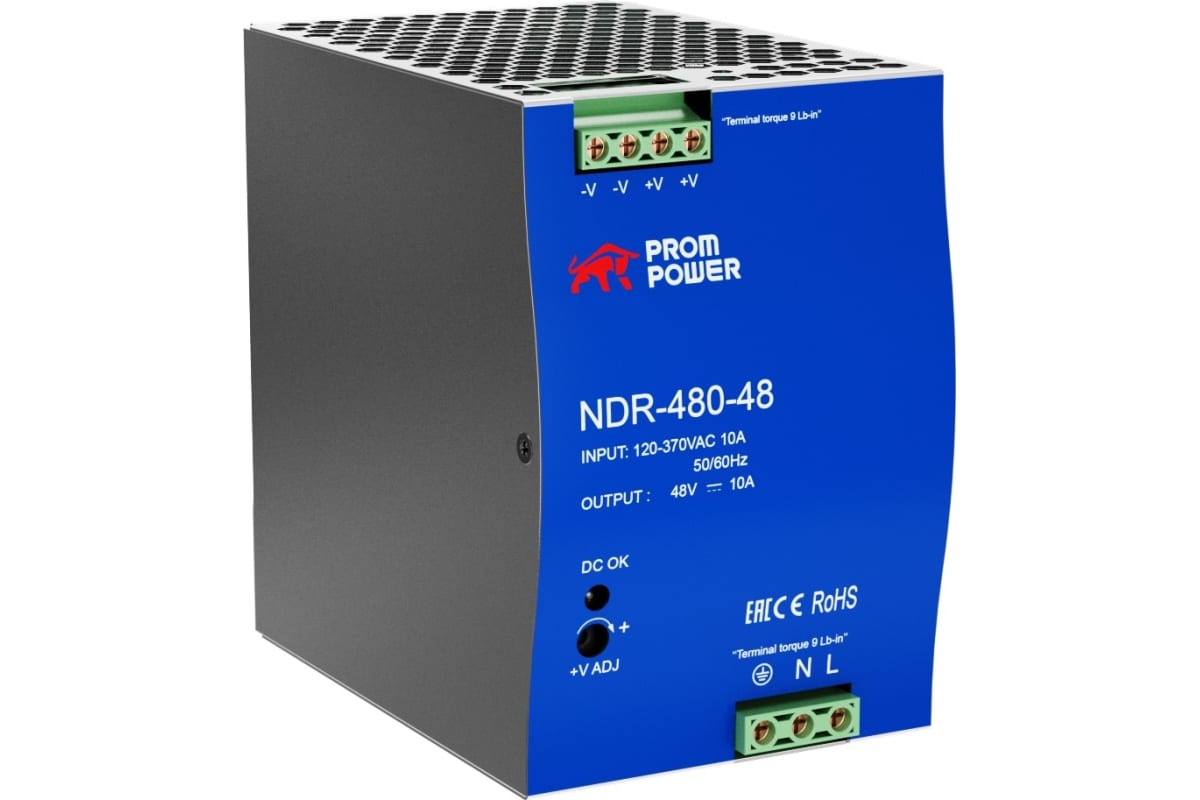 Импульсный источник питания Prompower NDR-480-12 купить с доставкой по РФ