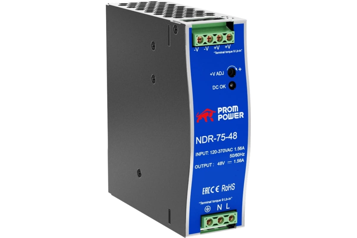 Импульсный источник питания PromPower NDR-75-48 купить с доставкой по РФ