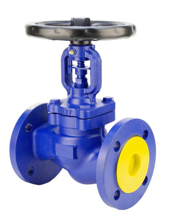 Вентиль запорный фланцевый с сильфонным уплотнением REON тип RSV17-Т DN 65 купить с доставкой по РФ