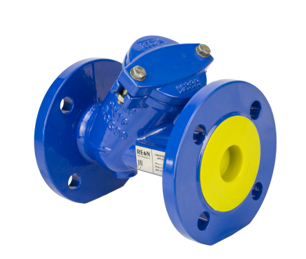 Обратный клапан для канализации Ду200 REON тип RSV34 (PN10/16, Тmax=80°С) купить с доставкой по РФ