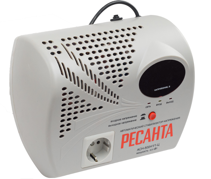 Стабилизатор напряжения Ресанта АСН 500 Н/1-Ц