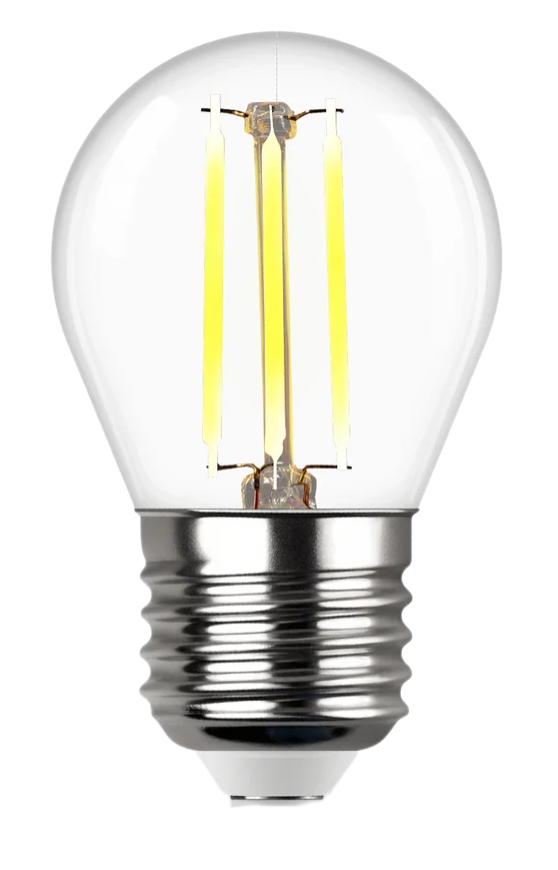 Лампа светодиодная REV DECO Premium 7 Вт E27 G45 2700К 695Лм прозрачная 230В шар LED филаментная