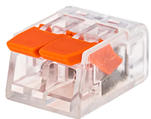 Универсальная компактная клемма REXANT СМК 221-412, до 4,0 мм² купить с доставкой по РФ