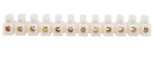 Клеммная колодка винтовая REXANT KВ-25 (10-25 мм²), ток 60 A, полиэтилен белый, индивидуальная упаковка купить с доставкой по РФ