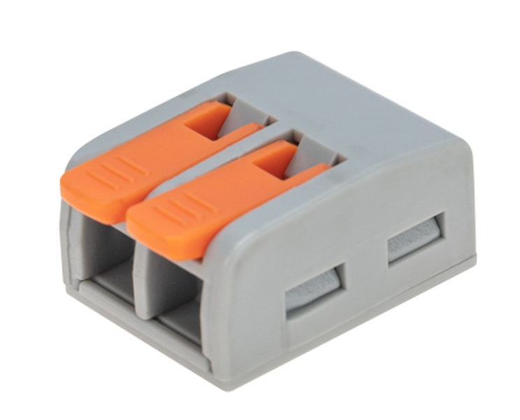 Универсальная клемма REXANT СМК 222-612/221-612, 2-проводная серая купить с доставкой по РФ