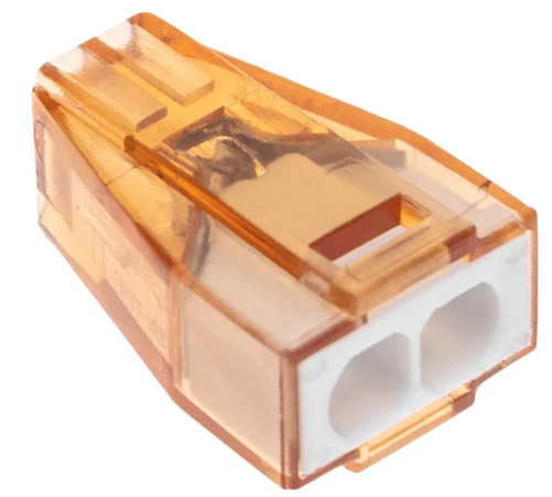 Экспресс-клемма REXANT СМК 773-602 с пастой, 2-проводная 0,75-4 мм² купить с доставкой по РФ