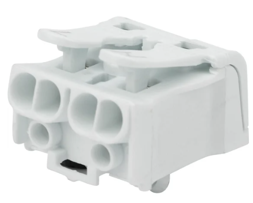 Клемма пружинная соединительная REXANT КСП 2-полюсная с монтажными ножками купить с доставкой по РФ