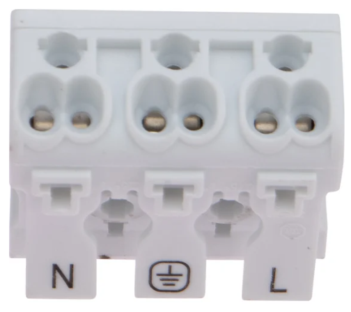 Клемма пружинная REXANT соединительная КСП 3-полюсная купить с доставкой по РФ