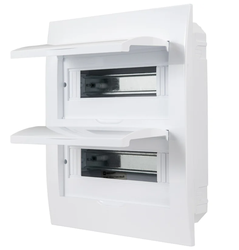 Бокс REXANT пластиковый ЩРН-П-24 IP41 белый 11-0325 купить с доставкой по РФ
