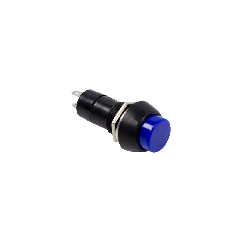 Выключатель-кнопка Rexant 250v 1а 2с on-off б/фикс синяя pbs-11в 36-3041