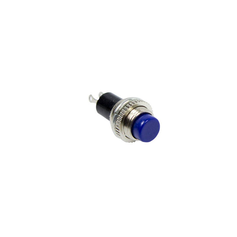 Выключатель-кнопка Rexant mini металл 220v 2а 2с on-off o10.2 синяя rwd-213 36-3332 купить с доставкой по РФ