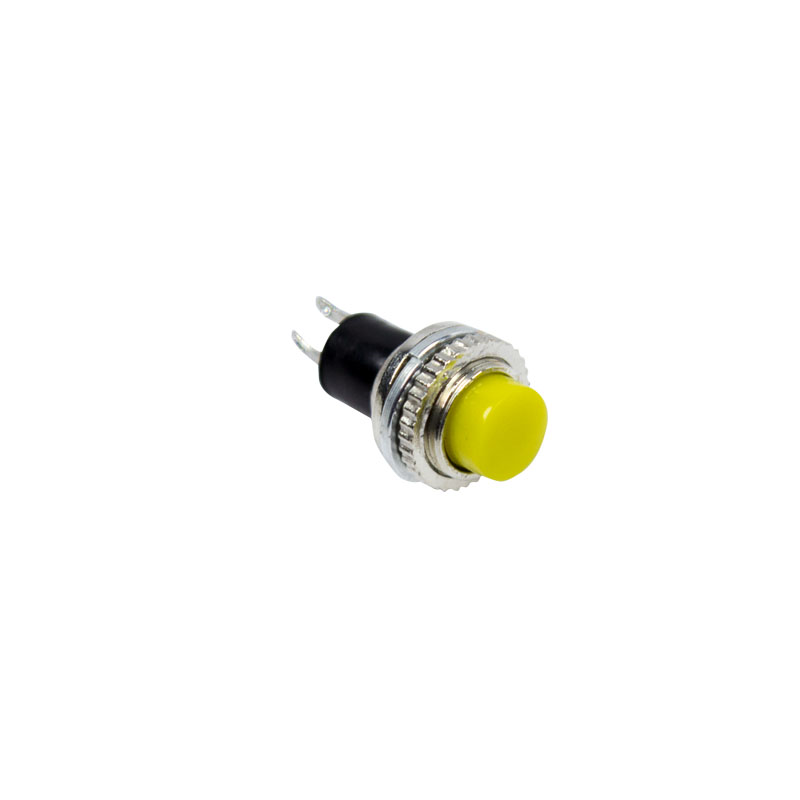 Выключатель-кнопка Rexant mini металл 220v 2а 2с on-off o10.2 желтая rwd-213 36-3334 купить с доставкой по РФ
