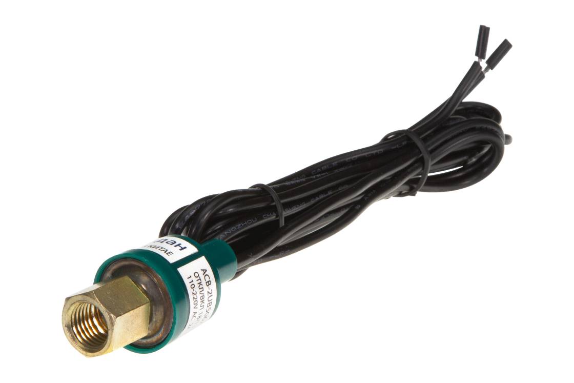 Реле давления Ридан картриджное ACB-2UB506W штуцер с накидной резьбой 1/4" SAE с депрессором кабель 1 м