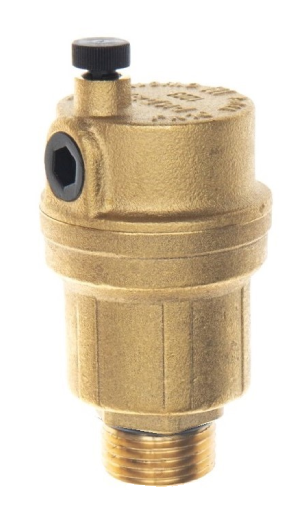 Воздухоотводчик Ридан Airvent-R PN10 DN15 материал корпуса латунь CW617N купить с доставкой по РФ