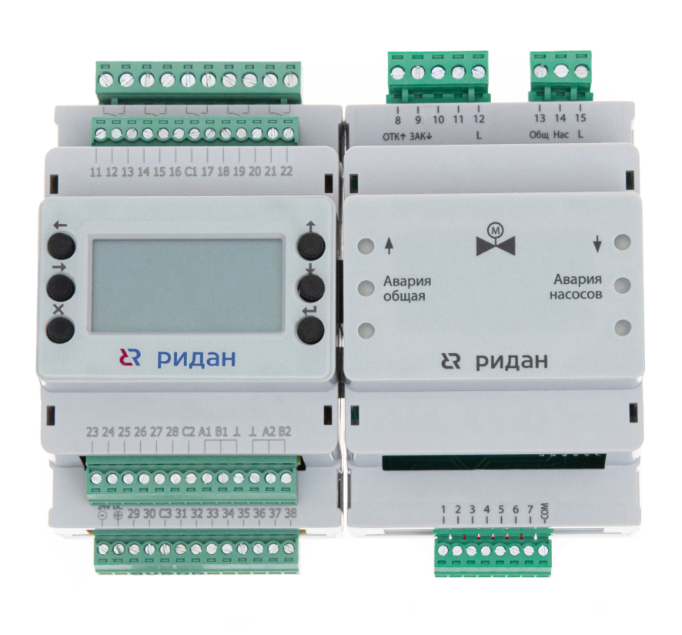 Контроллер Ридан ECL-3R 317 FC для регулирования температуры в контуре ГВС с функцией поддержания давления, 24V DC купить с доставкой по РФ