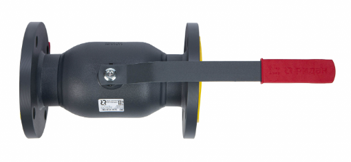 Кран шаровой Ридан JiP-R Standard FF Ду100 фланцевый, с рукояткой стандартным проходом купить по цене 20367.66 руб.