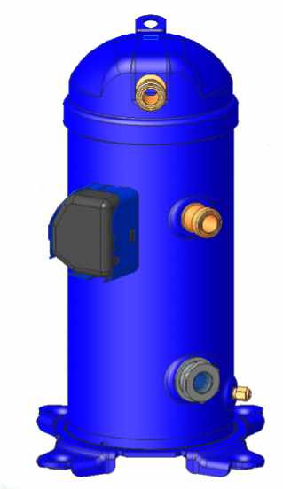 Компрессор спиральный Ридан RCM048E6LT7HA