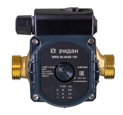 Насос Ридан RWS 25-80SB купить с доставкой по РФ
