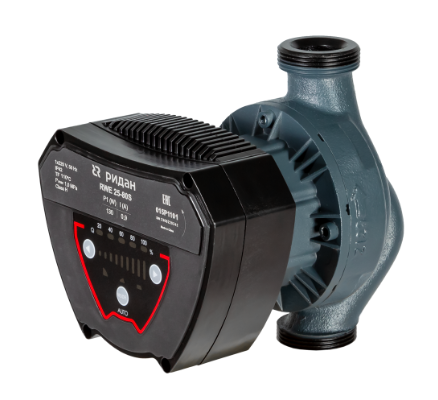 Насос Ридан RWE 25-120S с электронным регулированием, DN 25, PN 10, длина 180 мм, присоединение — резьба купить с доставкой по РФ