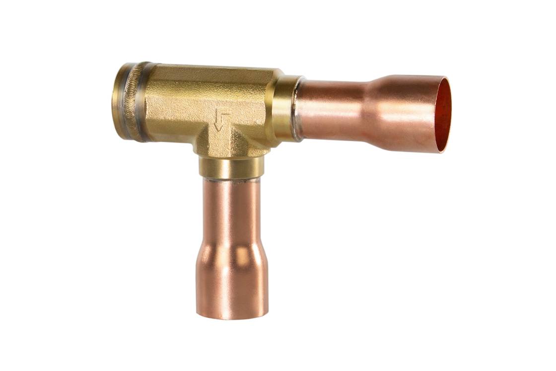 Клапан обратный NRVH 42s угловой (ODF 42mm : пайка) 020-1073R