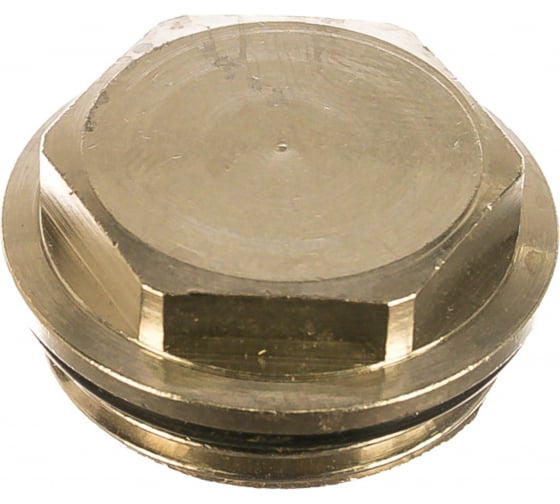 Заглушка 3/4" Rifar никелированная с прокладкой нар. резьба для Monolit 82706AE06