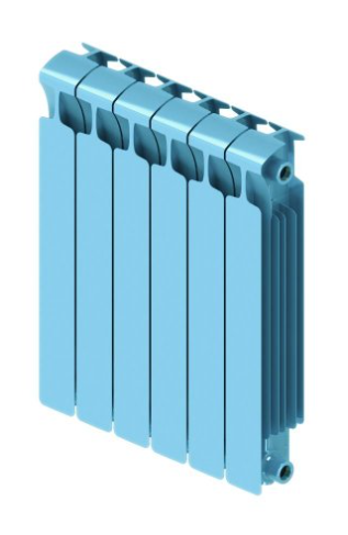 Радиатор биметаллический Rifar Monolit 3/4 500/6 Сапфир