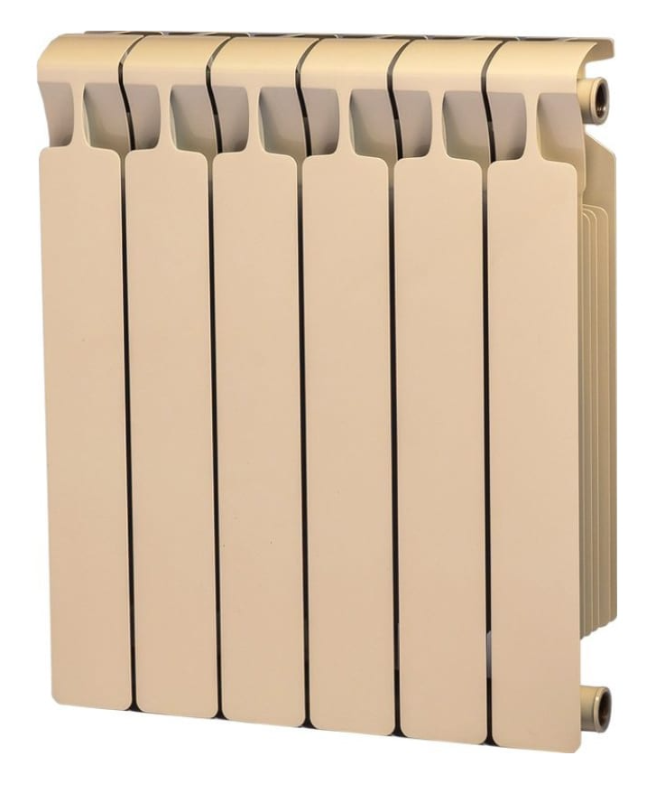 RIFAR 23 Радиатор биметаллический Monolit 500-6 Ду 3/4 АЙВОРИ