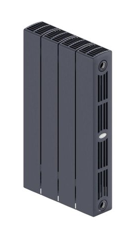 Радиатор биметаллический Rifar SUPReMO 3/4 500/4 Титан купить с доставкой по РФ