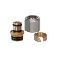 Переходник Rinaldi & Pettinaroli G 1/2" для полимерной трубы 16х2 купить с доставкой по РФ