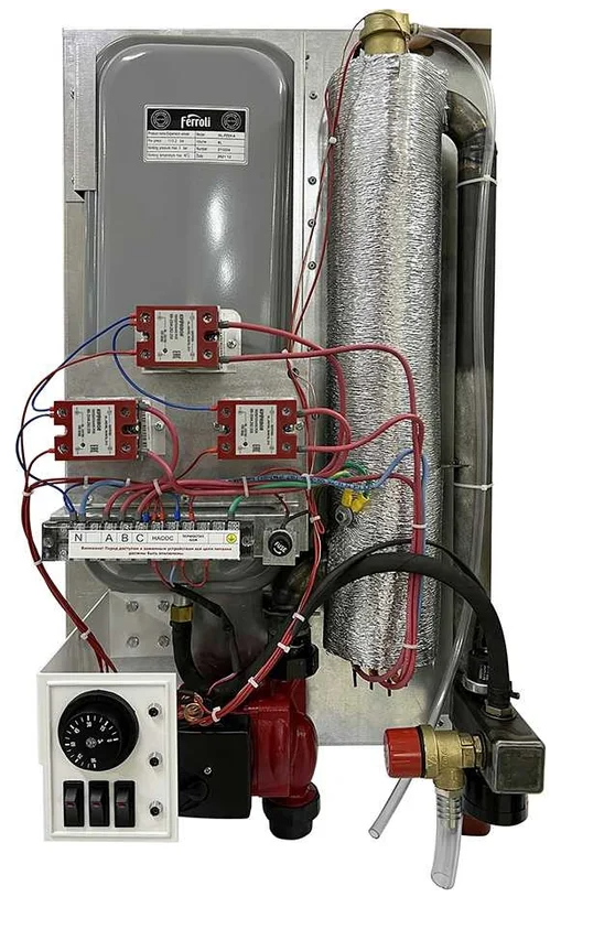 Электрический отопительный котел 9 кВт RISPA COMFORT с мех. термостатом заказать со складов по всей России