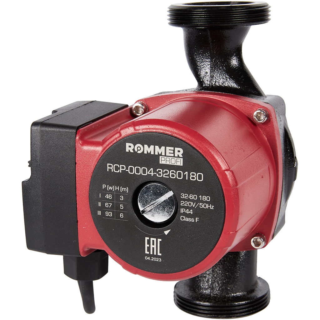 Циркуляционный насос ROMMER RCP-0004 32/60-180