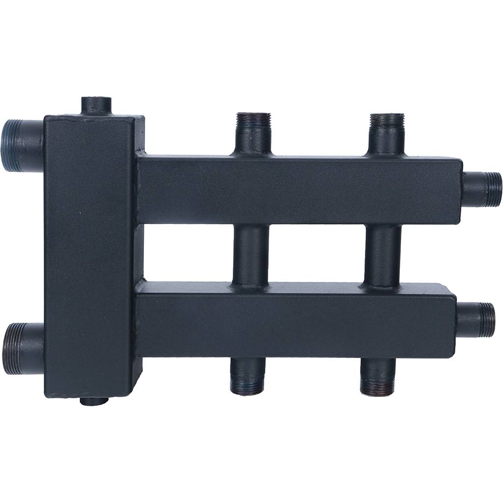 Коллектор с гидроразделителем ROMMER RDG-0018-024013 на 1+1+1 контуров